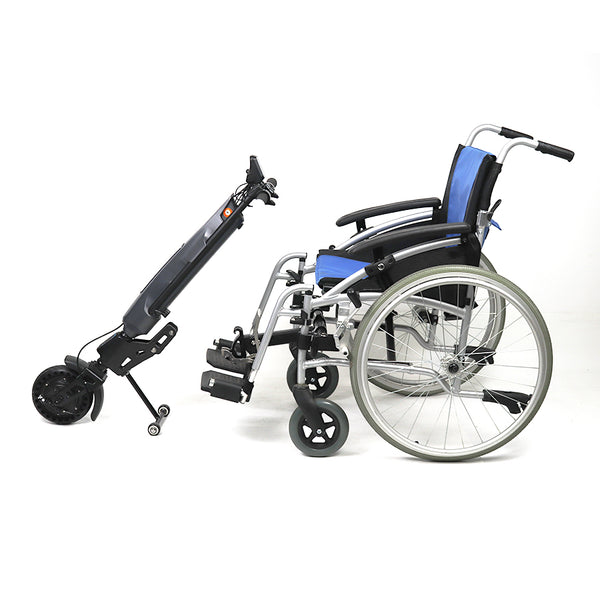 Compact Electric Handbike Handcycle  for Manual Wheelchairs - Inclusive Inc