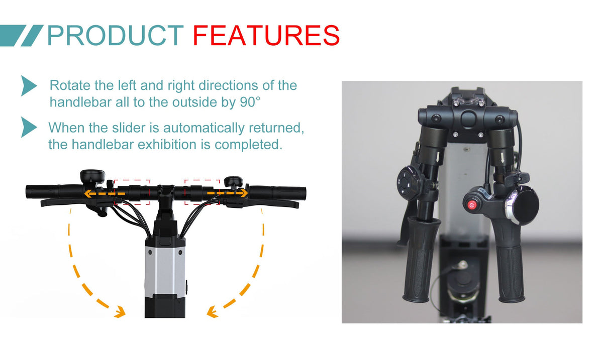 Commuter 36v 12" Electric Handbike Handcycle for Manual Wheelchairs - Inclusive Inc