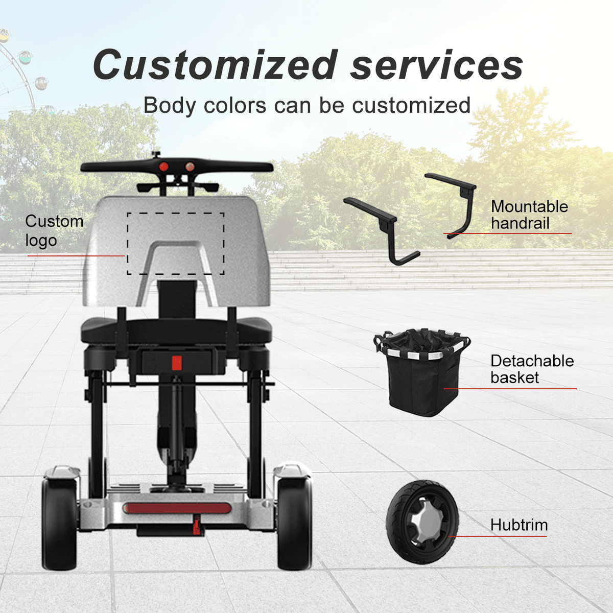 Electric Scooter (MA01) Mijo - Inclusive Inc