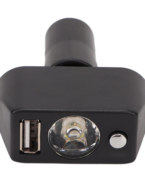 Power2Go Smartphone USB Charger and LED Light for Electric Wheelchair - With coil retractable cord - Inclusive Inc