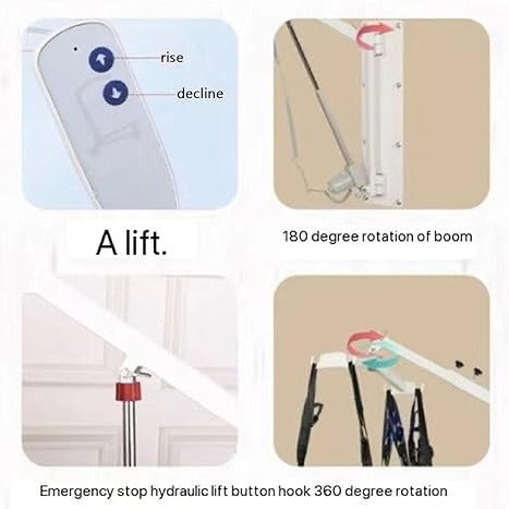 Wall Mounted Electric Patient Lift - Inclusive Inc