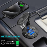 48v / 24v / 12v DC-Direct Wall Outlet (12v-60v) USB-C PD 3.0 QC 3.0 Rapid Charger - Inclusive Inc