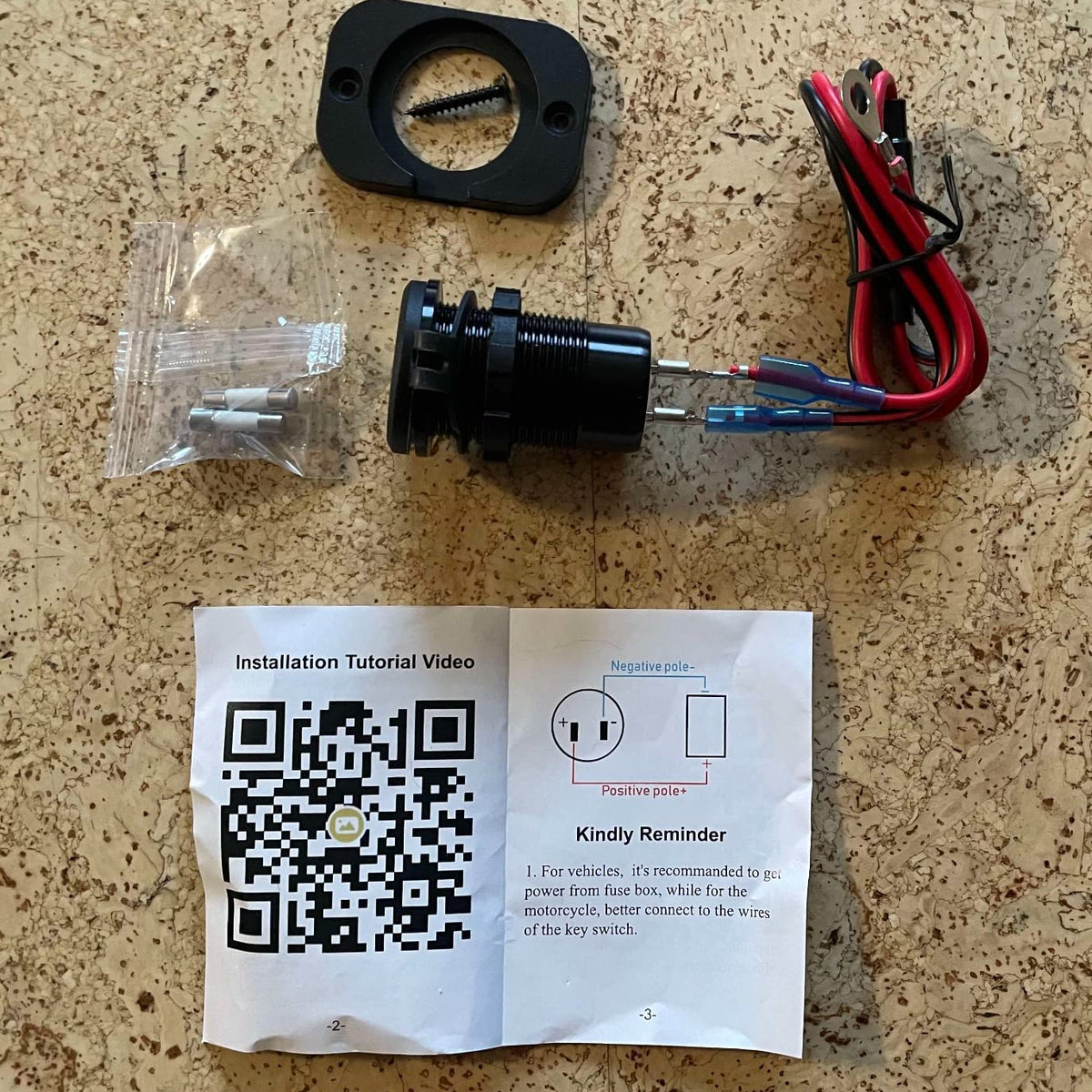 48v / 24v / 12v DC-Direct Wall Outlet (12v-60v) USB-C PD 3.0 QC 3.0 Rapid Charger - Inclusive Inc