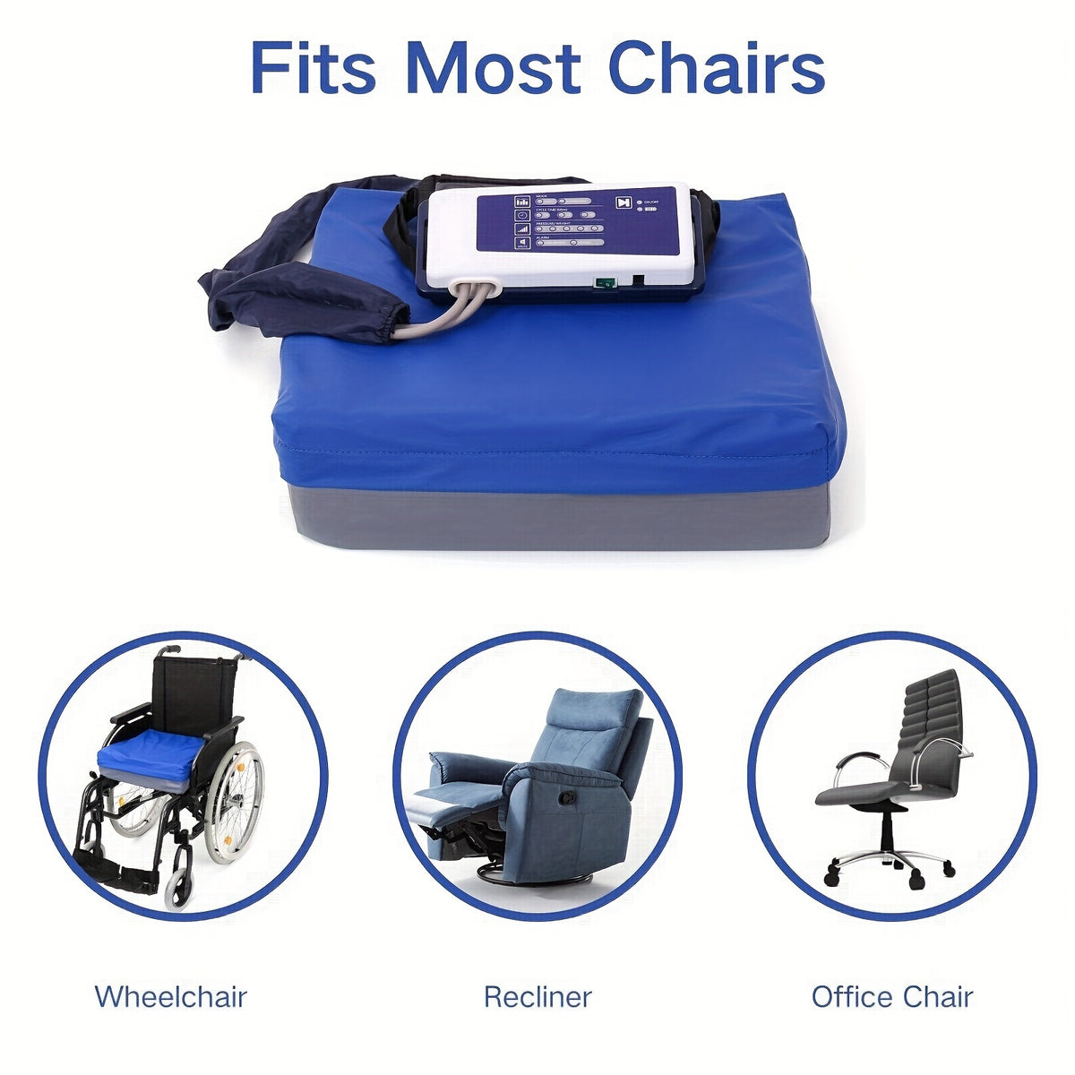 Alternating Pressure Wheelchair Cushion for Pressure Sore Prevention