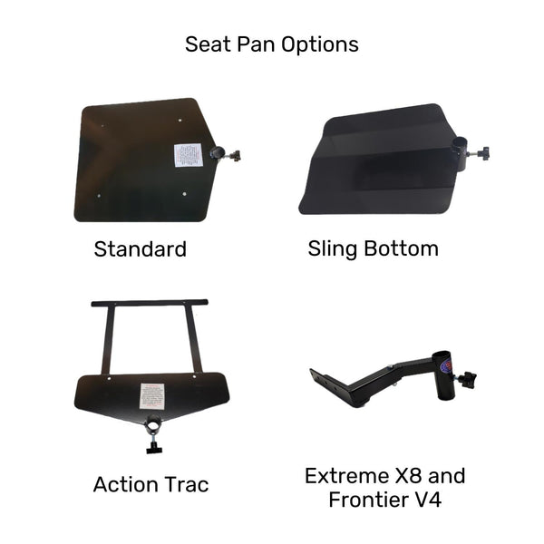 Seat Pan for Powershooter, Sharpshooter, Crossbow and Fishing Rod Holder - Inclusive Inc
