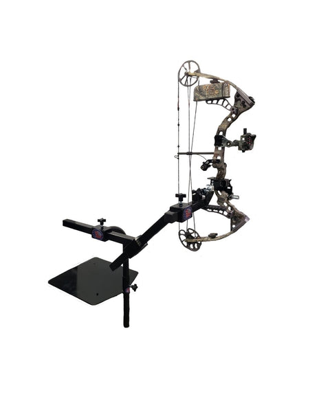 Compound Bow or Crossbow Wheelchair Mount with In-Line Draw-Loc Kit