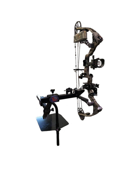 Compound Bow or Crossbow Wheelchair Mount with In-Line Draw-Loc Kit