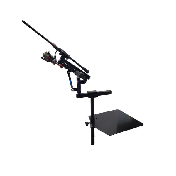 Air Shock Fish Fighting Rod Holder for Wheelchair Seat