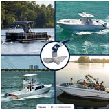 Five Oceans 22lb Delta Style Wing Galvanized Boat Anchor - Inclusive Inc