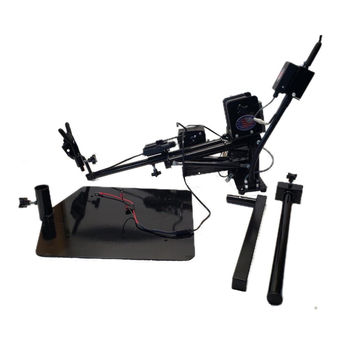 Powershooter Powered Gun Mount Pkg for C1-C5 Quadriplegics