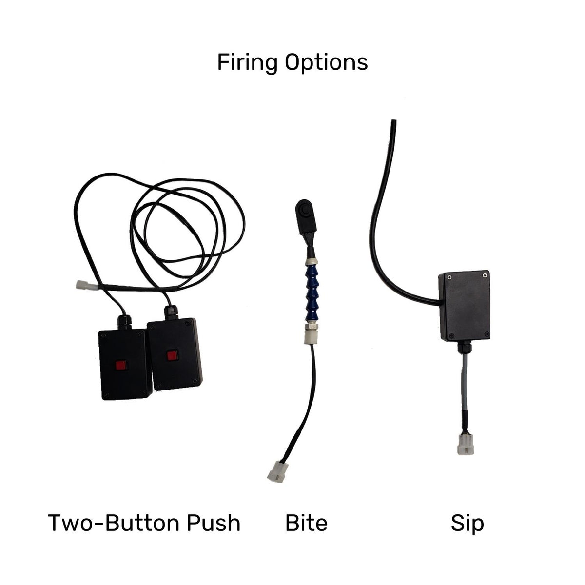 Powershooter Powered Gun Mount Pkg for C1-C5 Quadriplegics