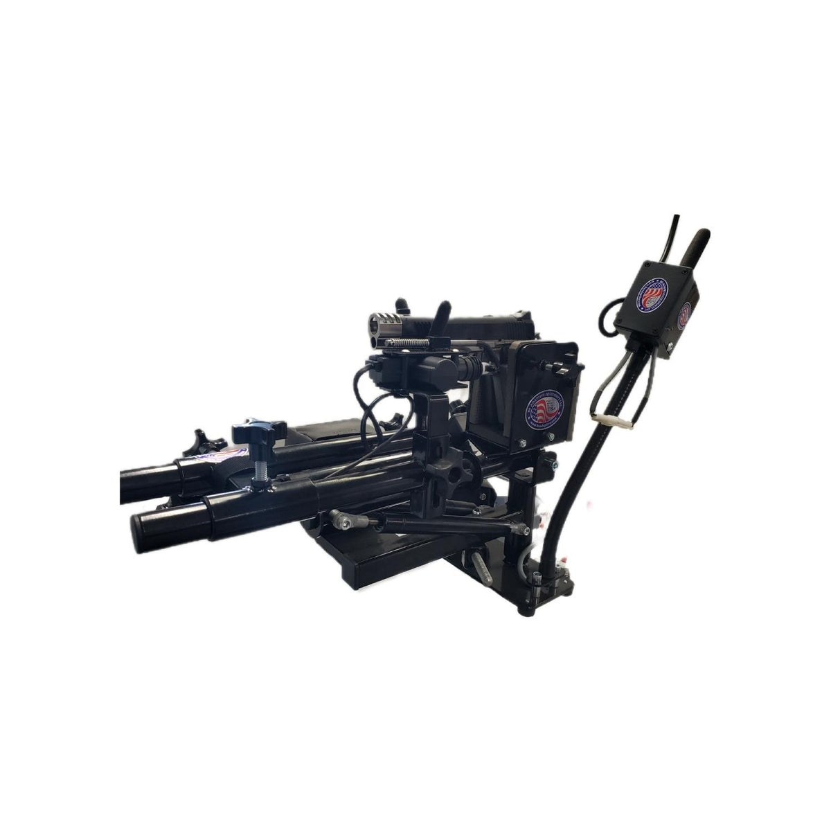 Pistol Mount Add-On to Powershooter Hands-free Gun Mount