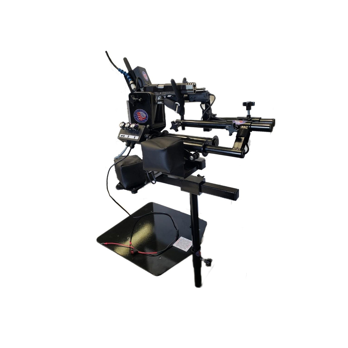 Pistol Mount Add-On to Powershooter Hands-free Gun Mount