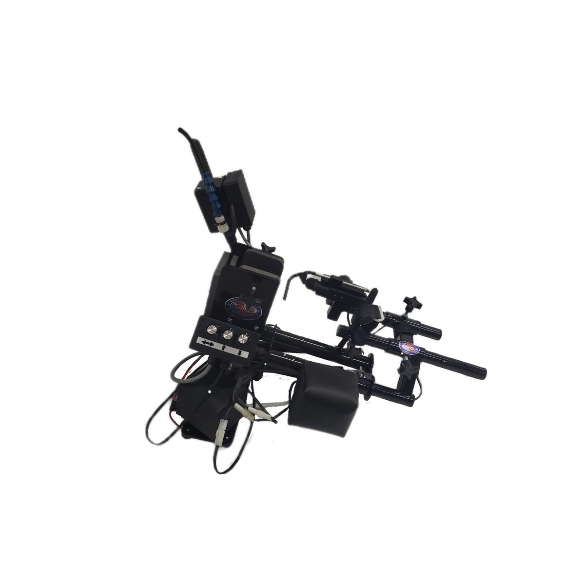 Pistol Mount Add-On to Powershooter Hands-free Gun Mount