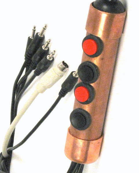 Custom Handheld Thumb Joystick 4 Finger Button Controller - Inclusive Inc