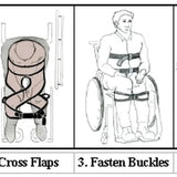 Comfort Carrier Patient Lift Sling for Wheelchair to Aircraft Transfers & Evacuation - FREE WORLDWIDE SHIPPING! - Inclusive Inc