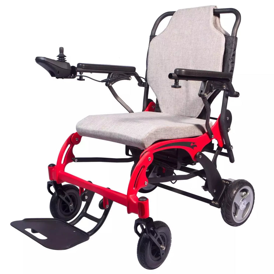 JBH Carbon Fiber Folding Lithium Power Wheelchair
