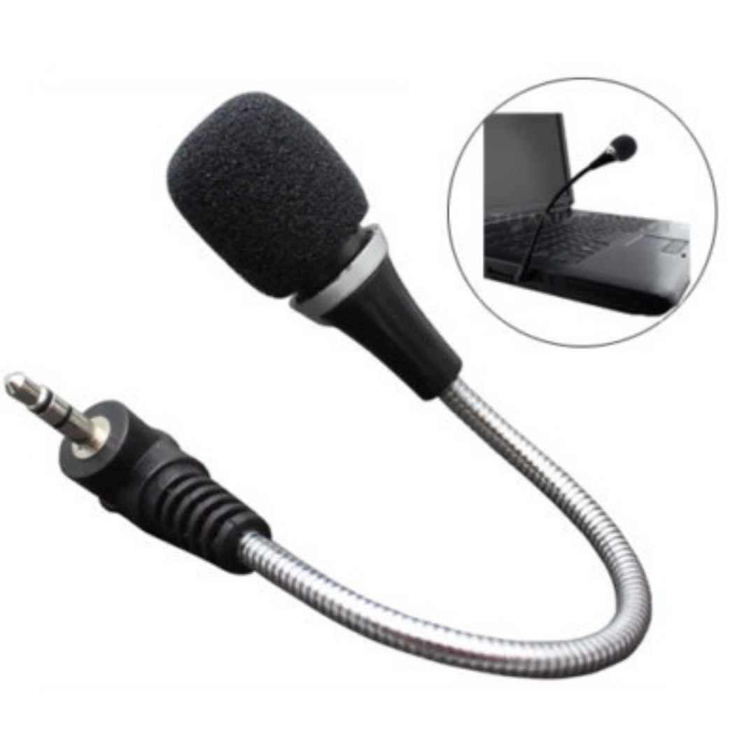 Mini 6 Inch Flex Microphone for Laptop or Tablet Voice Recognition - Inclusive Inc