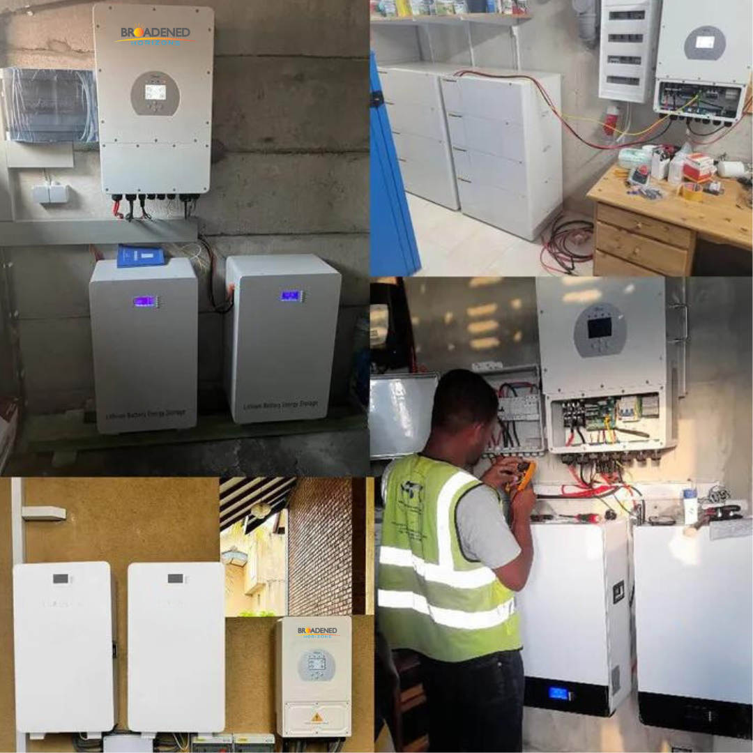 4I 48v DC Hybrid On/Off Grid USA Split-Phase Inverter - 12kw / 8kw / 5kw - Inclusive Inc