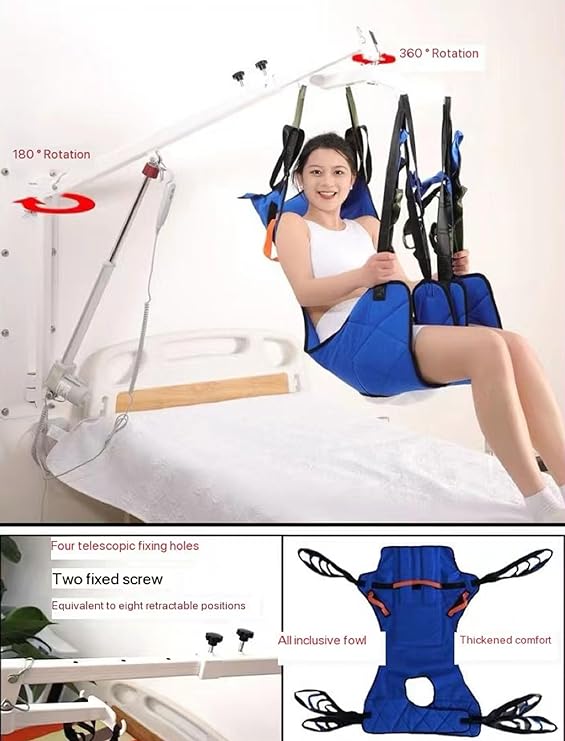 Wall Mounted Electric Patient Lift - Inclusive Inc