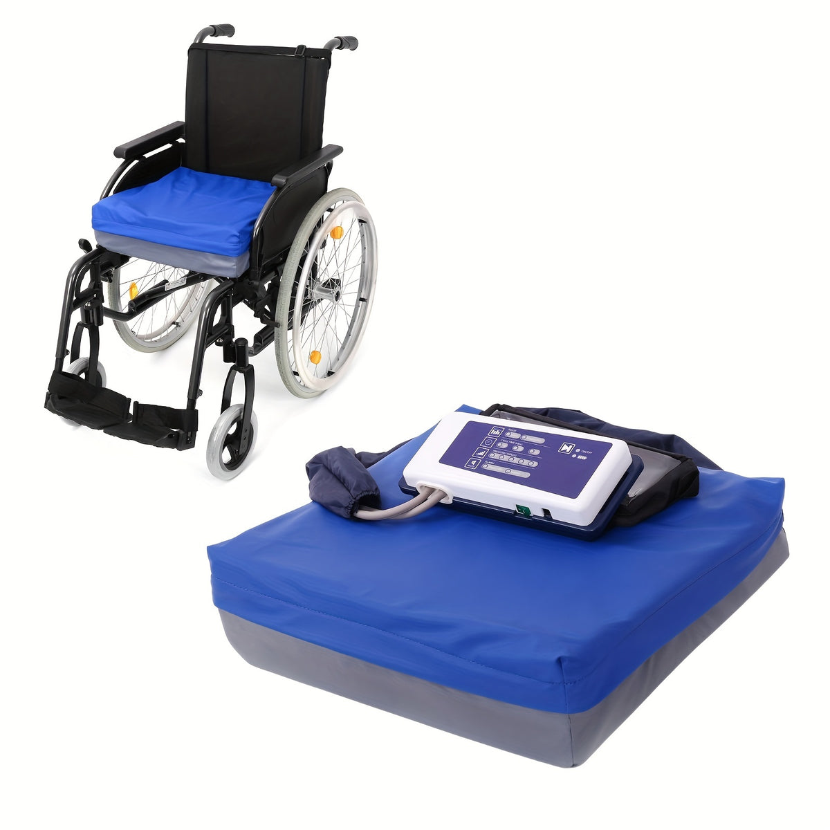 Alternating Pressure Wheelchair Cushion for Pressure Sore Prevention