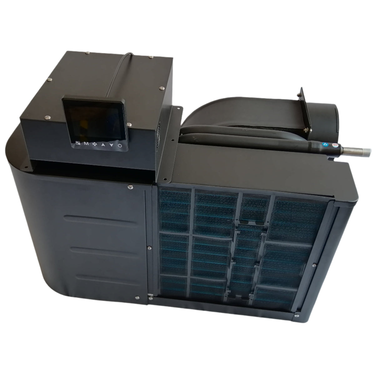 4I Marine Heat Exchanger Solar Air Conditioner - 48v / 24v / 12v DC Titanium Standalone - Inclusive Inc