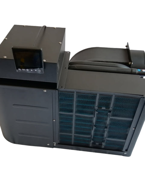 4I Marine Heat Exchanger Solar Air Conditioner - 48v / 24v / 12v DC Titanium Standalone - Inclusive Inc