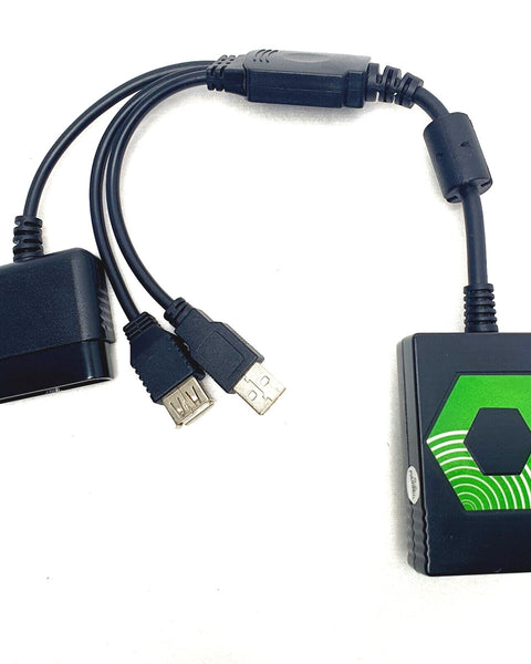 PS2 or PS1 Controller Adapter to PS3, Xbox 360, PC. Plus PS5, PS4, XBox X/S, XB One, & Nintendo Switch, Wii, U - Inclusive Inc