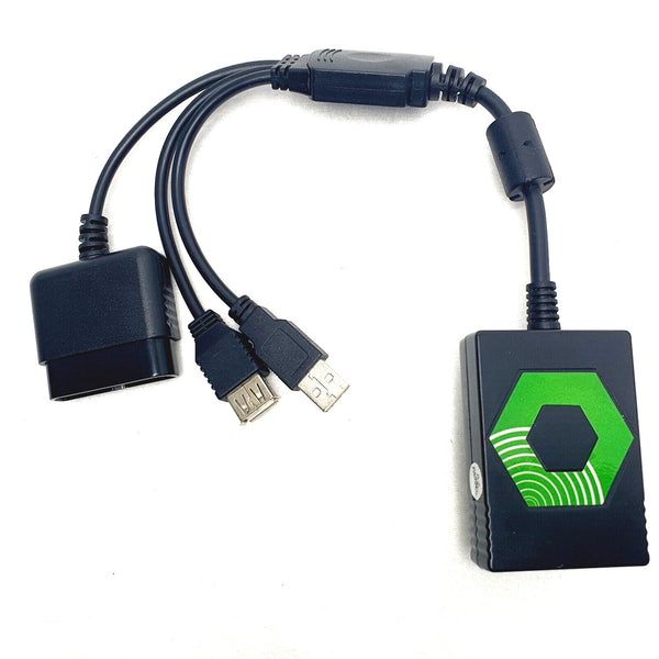 PS2 or PS1 Controller Adapter to PS3, Xbox 360, PC. Plus PS5, PS4, XBox X/S, XB One, & Nintendo Switch, Wii, U - Inclusive Inc