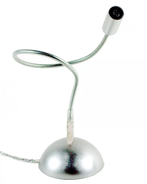 MacMice MicFlex 19'' Flexarm USB Desktop & Portable Microphone for Windows 11 Voice Dictation, Dragon NaturallySpeaking, Macs, Android, and iOS - Inclusive Inc