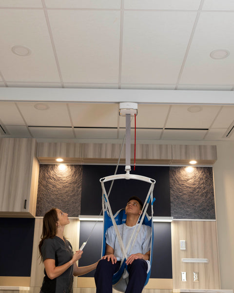 Medcare Heavy Duty C-1000 Ceiling Lift + XY Track Bundle