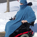 Comfort Coat Polartec Microfiber Fleece Wheelchair Poncho - Broadened Horizons Direct