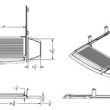 Keyboard & Mouse Drawer Premium Comfort Gel - Broadened Horizons Direct