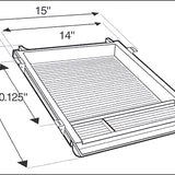 Narrow Storage Drawer for Under Desktop Wings - Broadened Horizons Direct