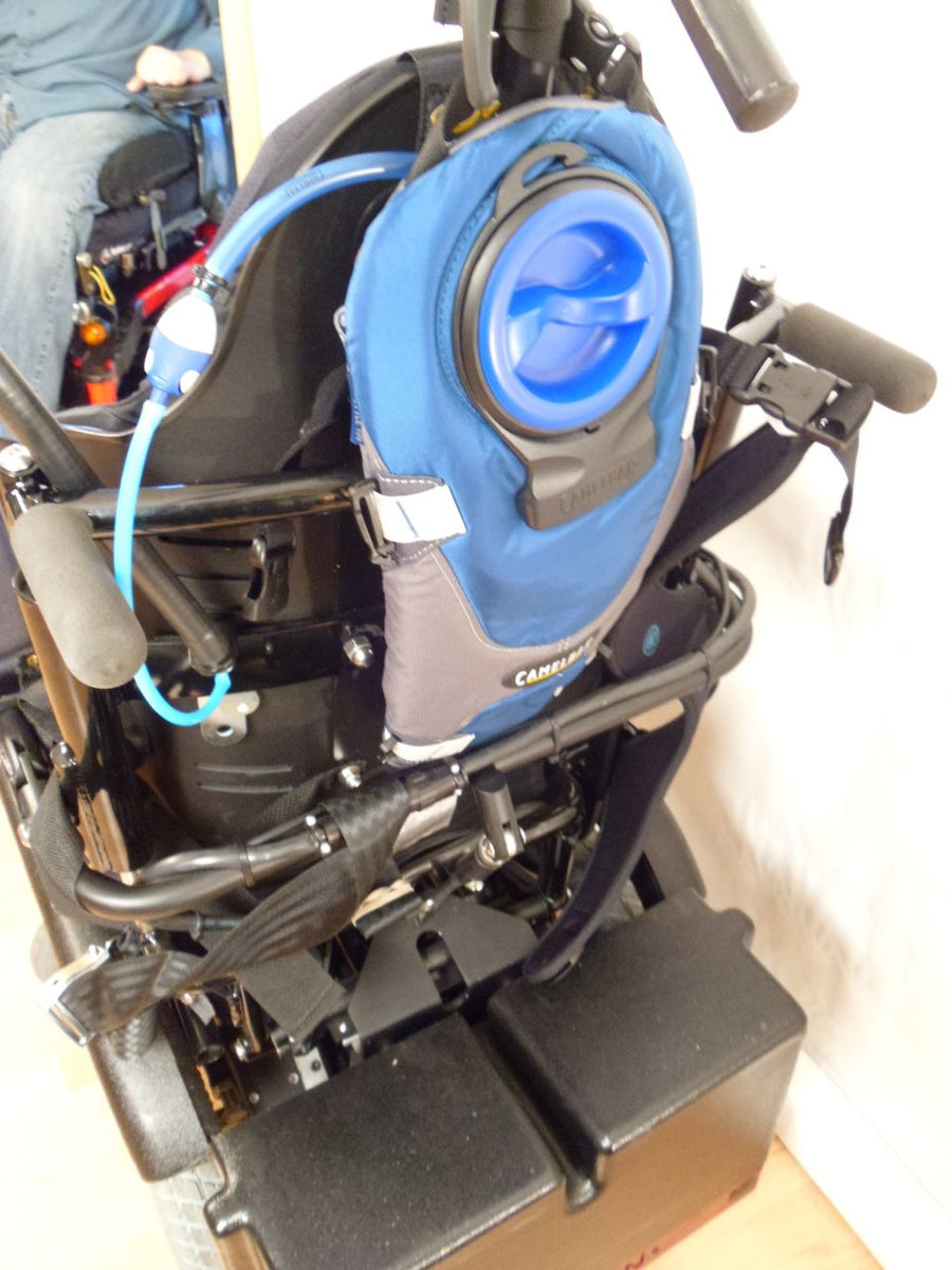H2O Hydration & Sip / Puff / Bite Control Wheelchair Backrest Mount for Doors, Housemate, or Fortissimo - Broadened Horizons Direct