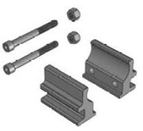 Wheelchair 1 inch Round Frame Tubing Clamp - Broadened Horizons Direct