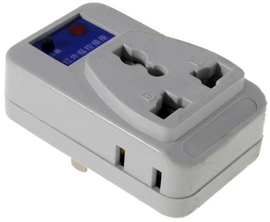 Infrared ECU 220VAC Wall Outlet Controller with Remote - Broadened Horizons Direct