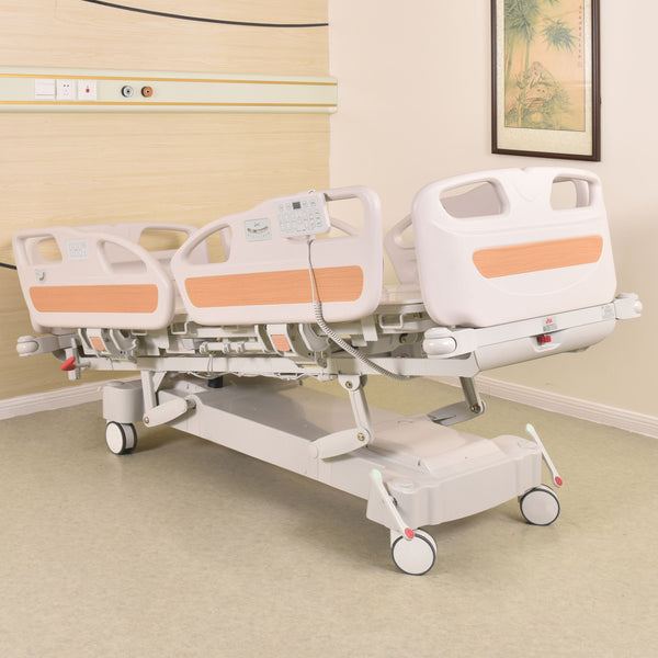 Horizonal Lateral Rotation 5 Function Hospital Bed with 33 x 77 inch Mattress - FREE Continental USA Shipping - Broadened Horizons Direct