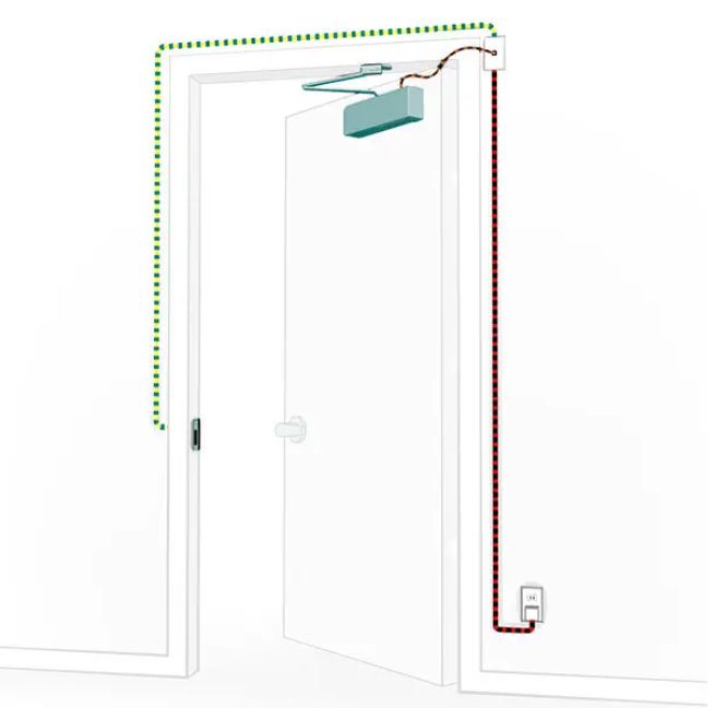 Open Sesame Residential Door Opener - 5 Yr Warranty - optional Alexa Voice / Smartphone Control - Inclusive Inc