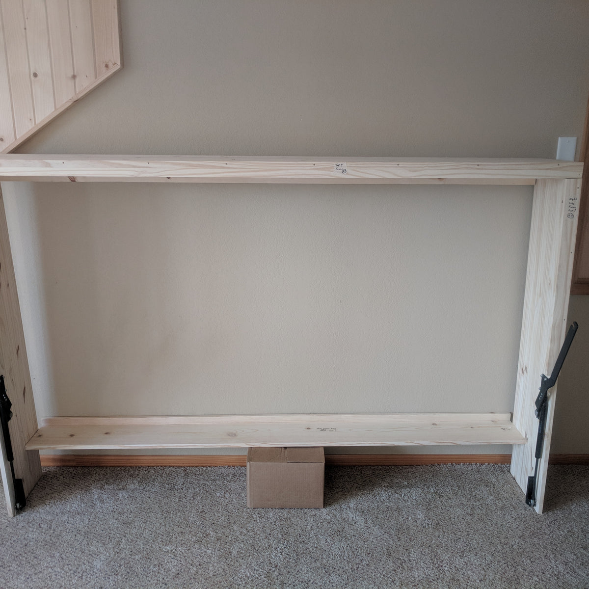 Contemporary Rustic HiddenBed from Solid Pine - Broadened Horizons Direct