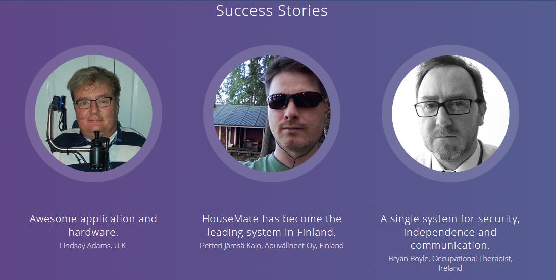 Housemate Switch Scanning ECU plus Augmentative Communications