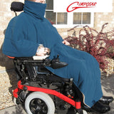 Comfort Coat Polartec Microfiber Fleece Wheelchair Poncho - Broadened Horizons Direct
