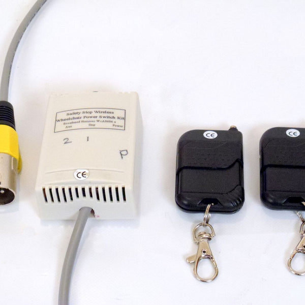 Safety Stop Wireless Remote Wheelchair Kill Switch Kit - Broadened Horizons Direct