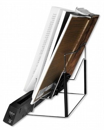 Automatic Page Turner for Books Accessibility Package with Wireless Fist/Foot Switches and Adapter for any Dual Ability Switches - Broadened Horizons Direct