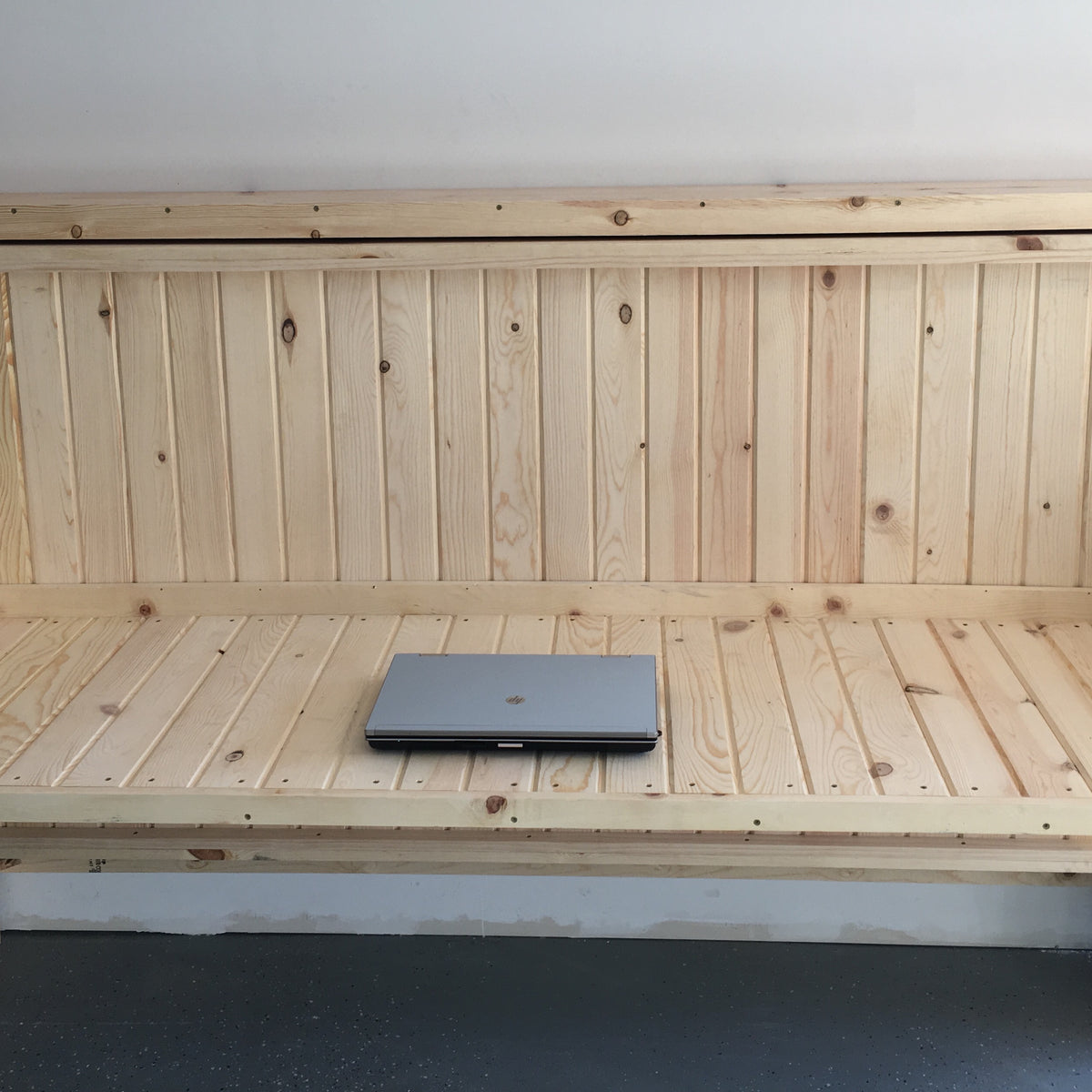 Contemporary Rustic HiddenBed from Solid Pine - Broadened Horizons Direct