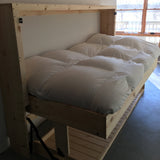 Contemporary Rustic HiddenBed from Solid Pine - Broadened Horizons Direct