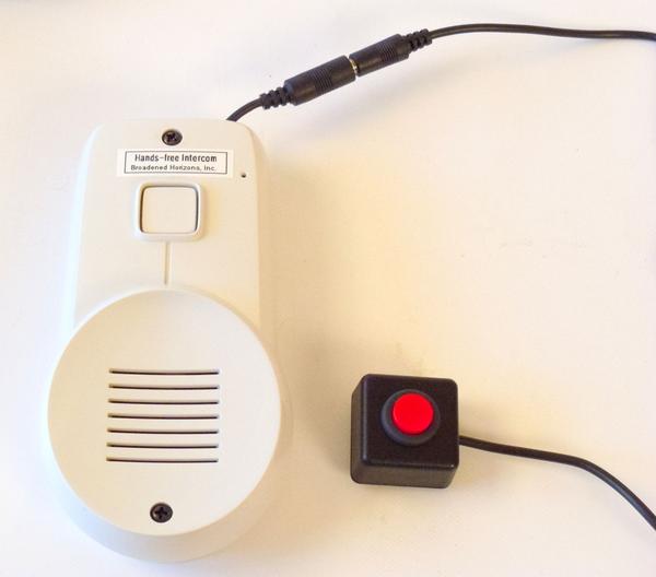 3 Location Hands-free Switch Enabled Wireless Intercom System -Client, Caregiver, & Front Door - Broadened Horizons Direct