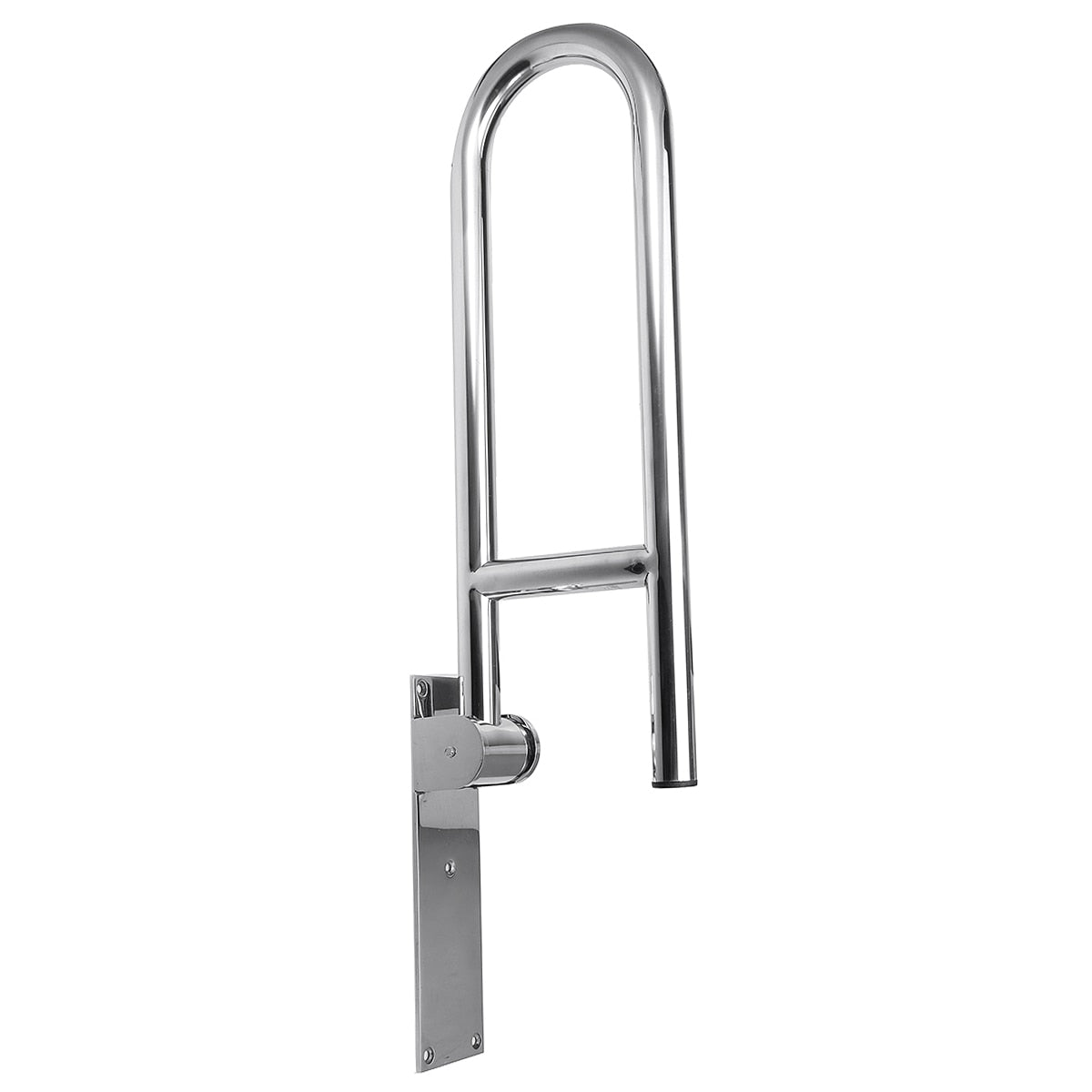 Fold-up Toilet Grab Bars - Stainless Steel