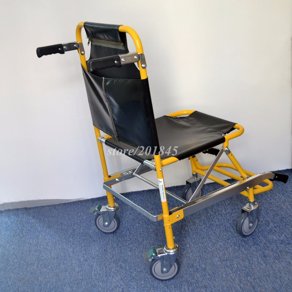 Portable Folding Handicapped Aircraft Aisle Wheelchair