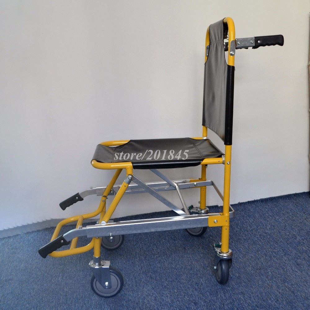 Portable Folding Handicapped Aircraft Aisle Wheelchair
